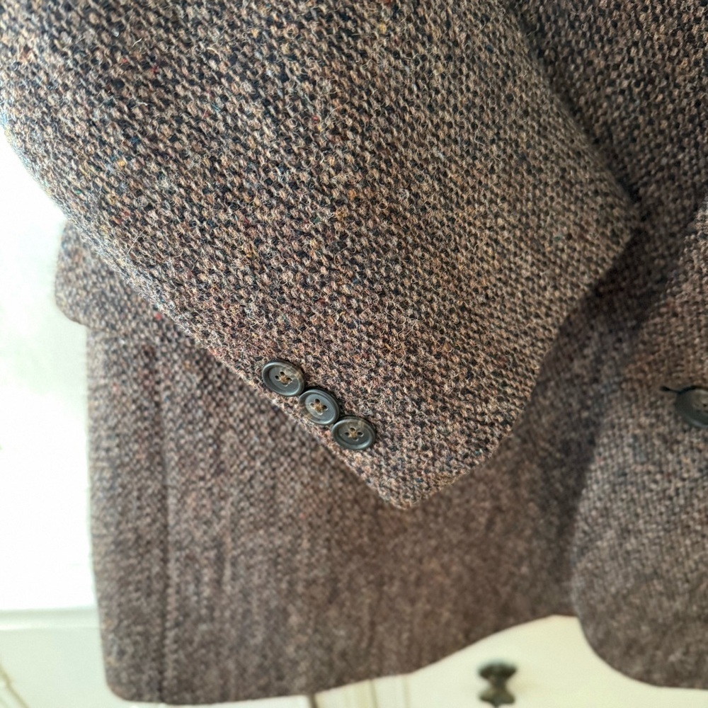 Vintage Jonathan Carroll Harris Tweed Jacket - Picture 4 of 12